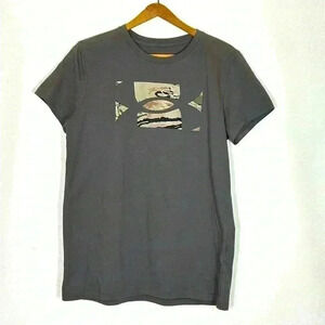 Under Armour Men's Size Small T-Shirt Camo Hunt Fish Run Workout Gym Cotton Soft